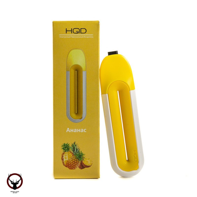HQD Rosy - Ананас, 400 затяжек, 20мг (2%)