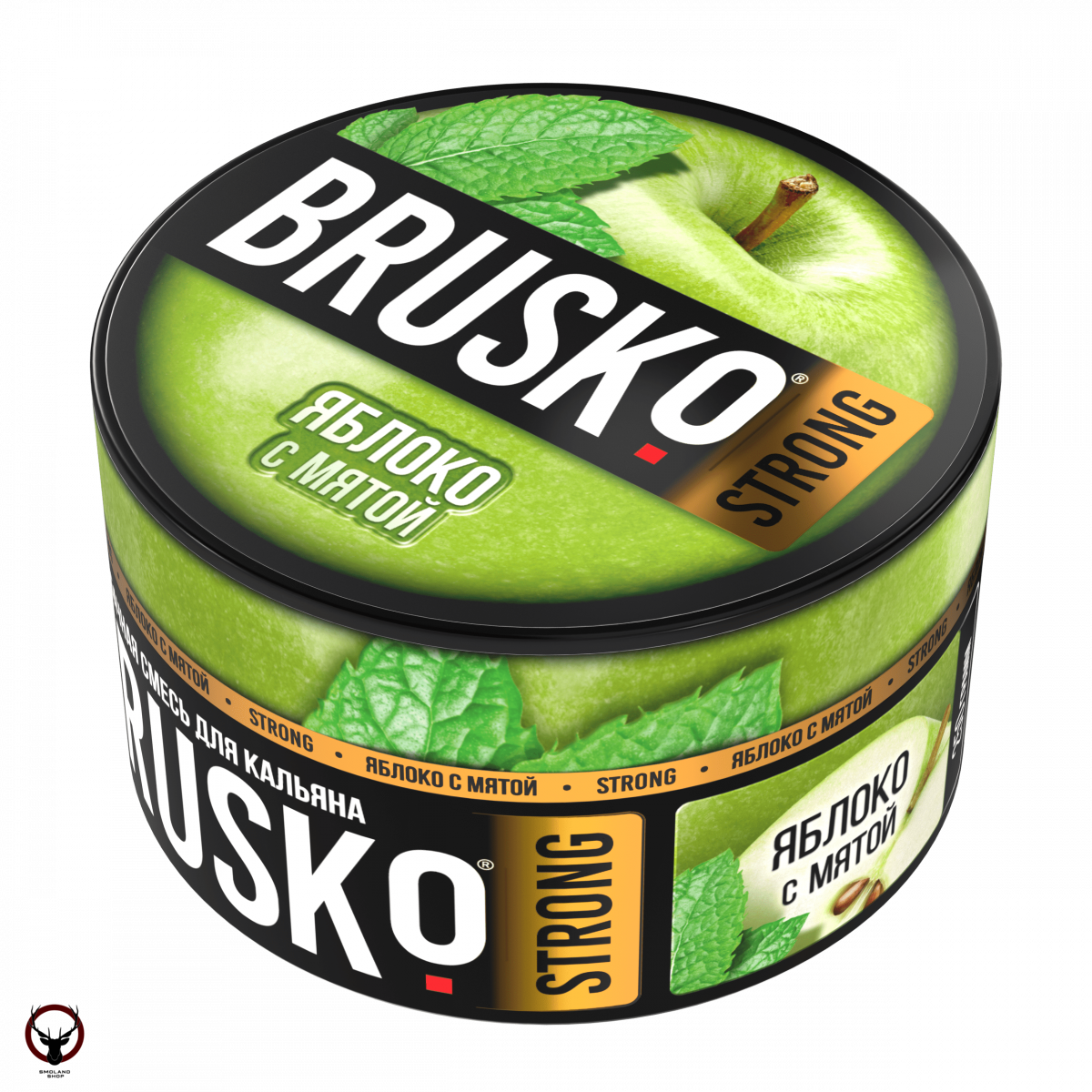 BRUSKO STRONG Яблоко с мятой 250гр МРК