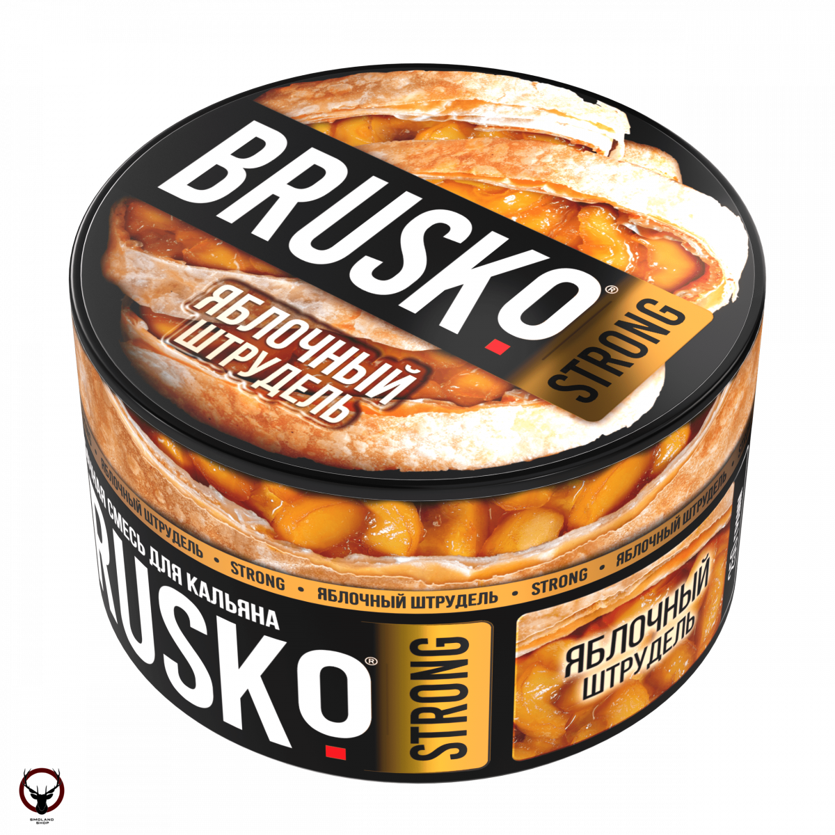 BRUSKO STRONG Яблочный штрудель 250гр МРК