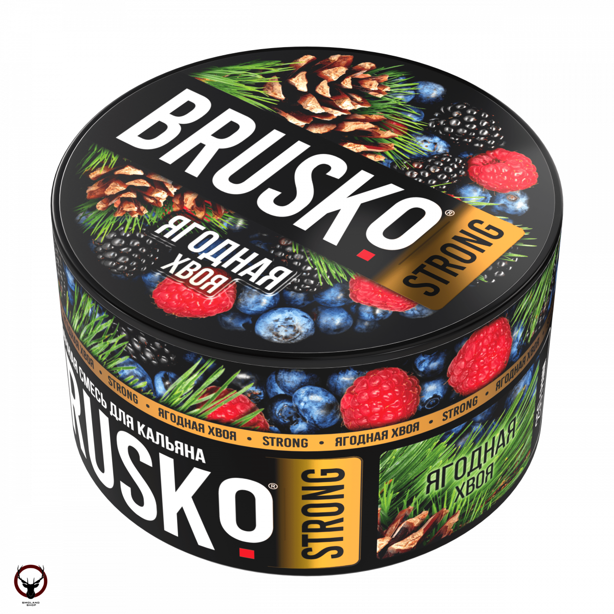 BRUSKO STRONG Ягодная хвоя 250гр МРК