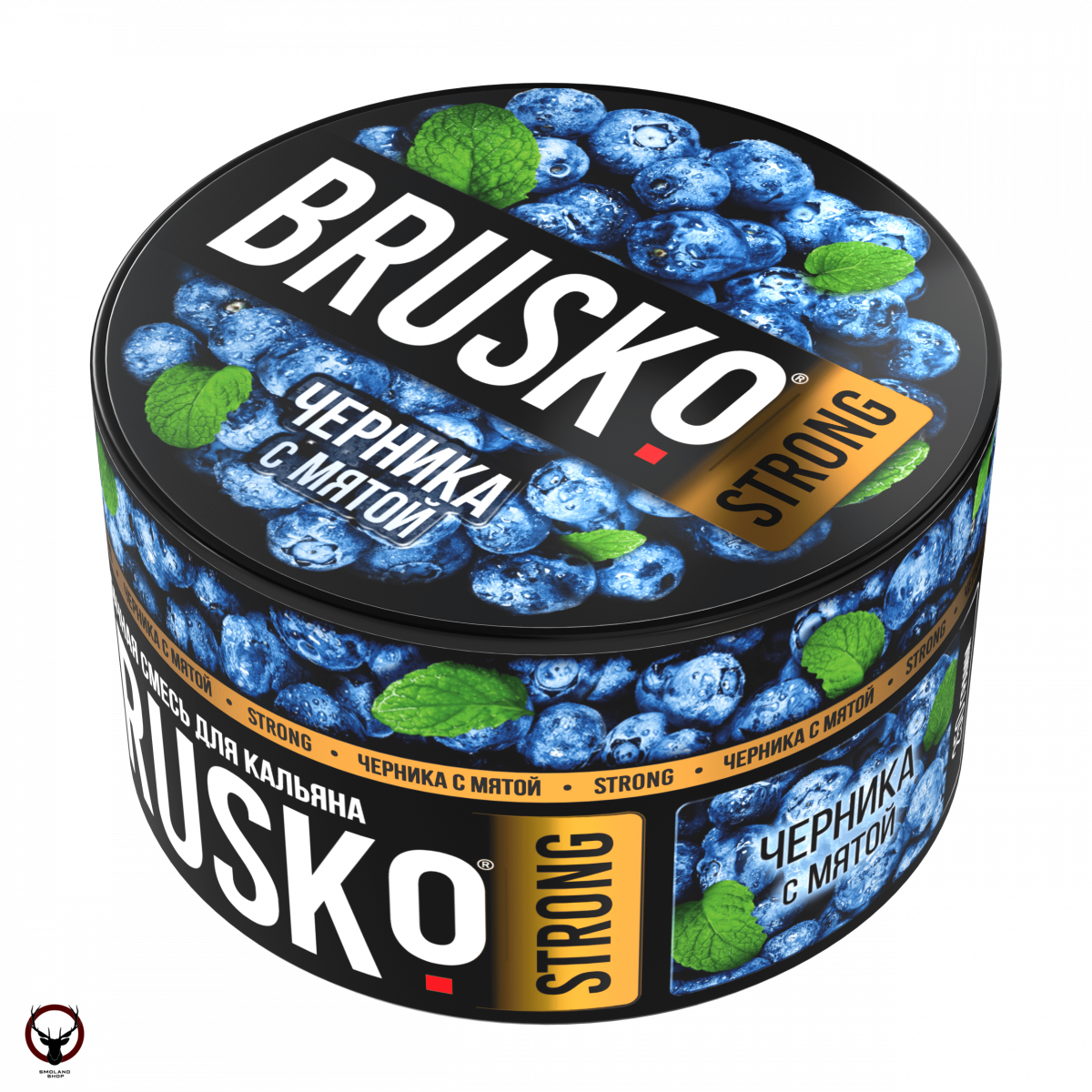BRUSKO STRONG Черника с мятой 250гр МРК