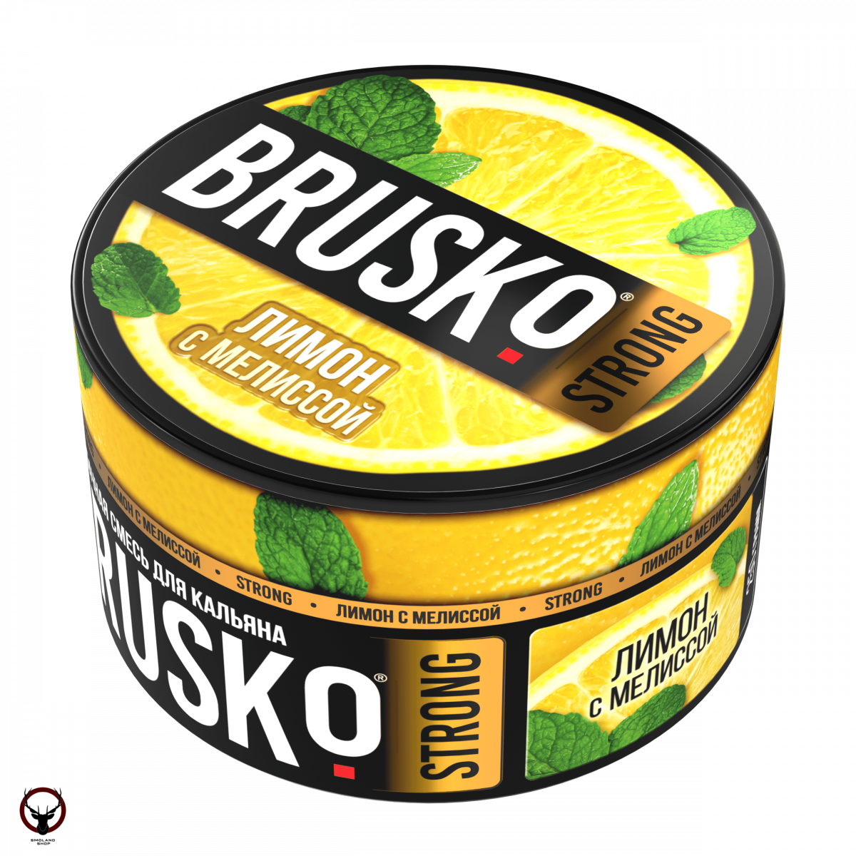 BRUSKO STRONG Лимон с мелиссой 250гр МРК
