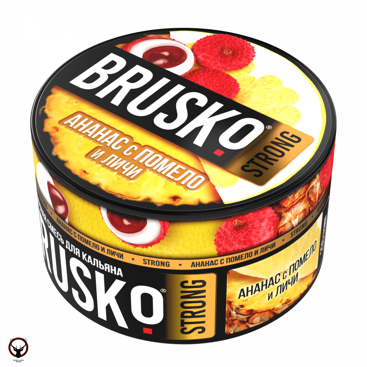 BRUSKO STRONG Ананас с помело и личи 250гр МРК