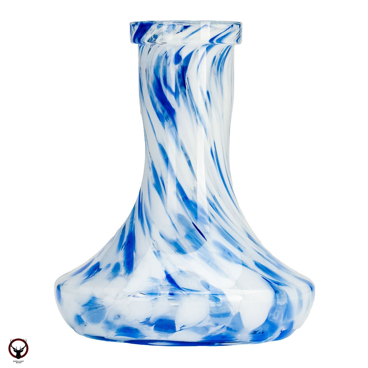 Колба Vessel Glass Крафт Mini бело-синяя крошка