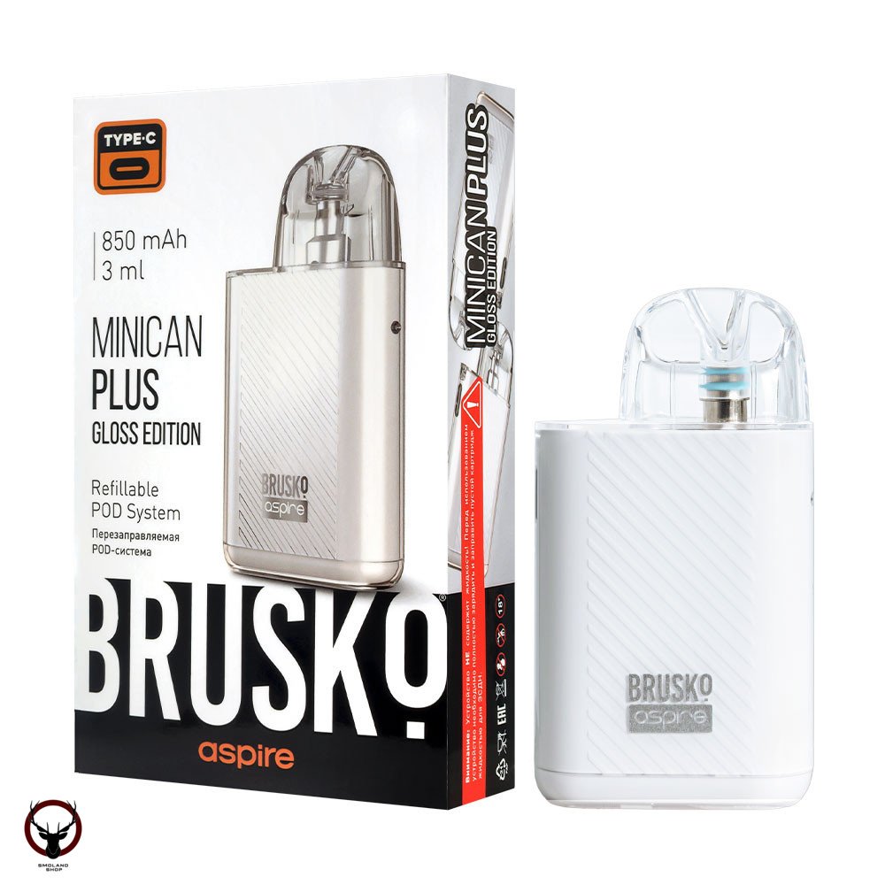 Электронная система BRUSKO Minican Plus Gloss edition (белый)