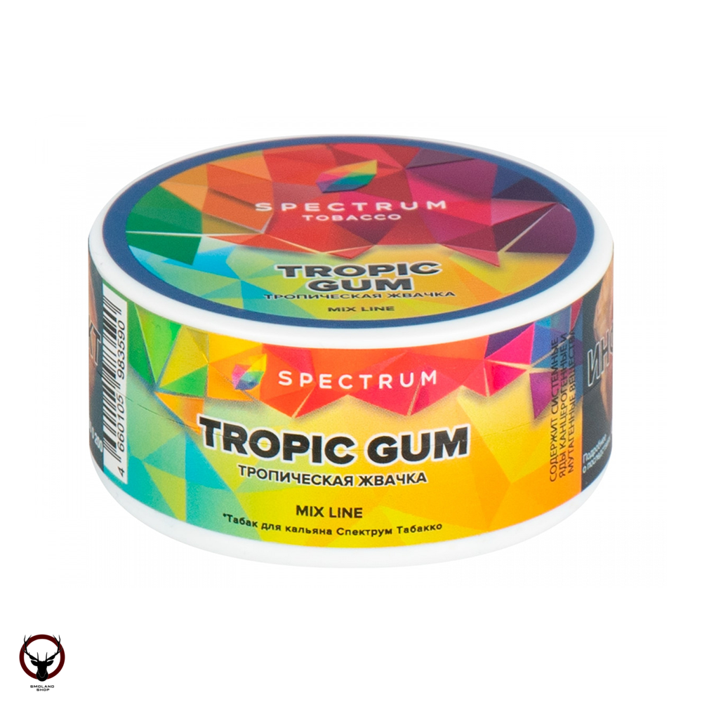 Табак для кальяна Spectrum Mix Line Tropic Gum  25гр