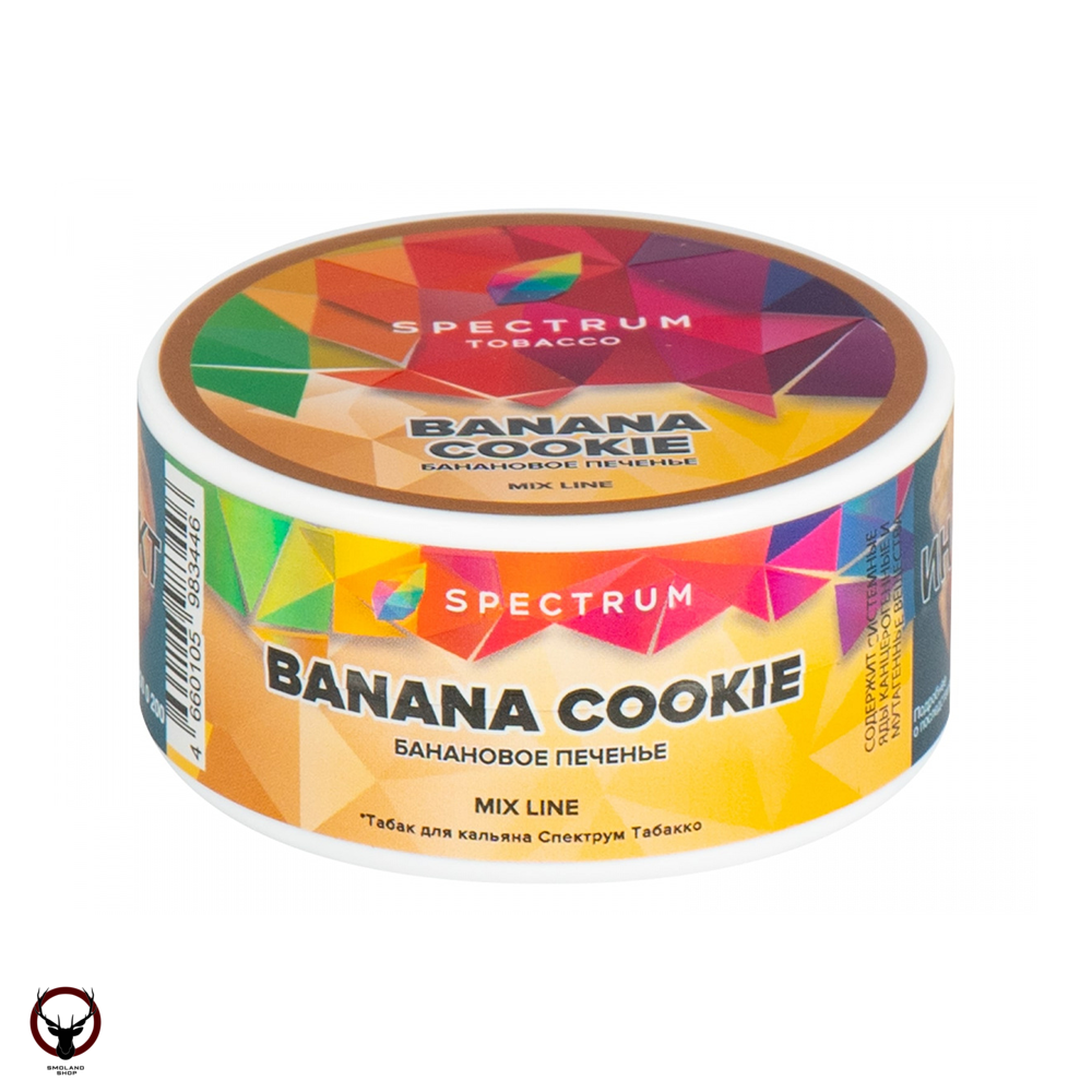Табак для кальяна Spectrum Mix Line Banana Cookie 25гр