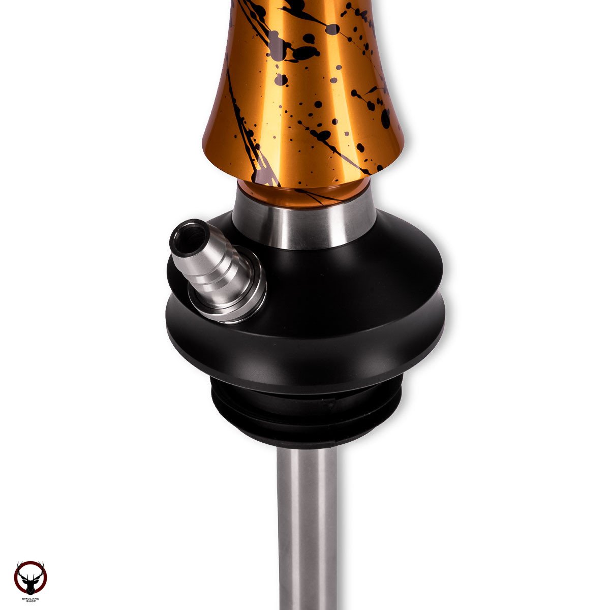 Кальян VooDoo Smoke DOWN Micro Custom gold-black (мунд. в цвет)