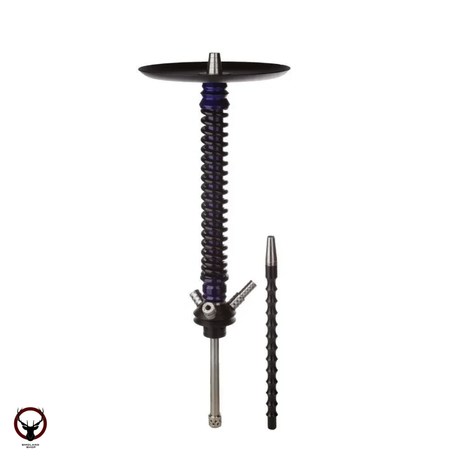 Кальян MAMAY CUSTOMS Coilovers синий лак-черный (без колбы)