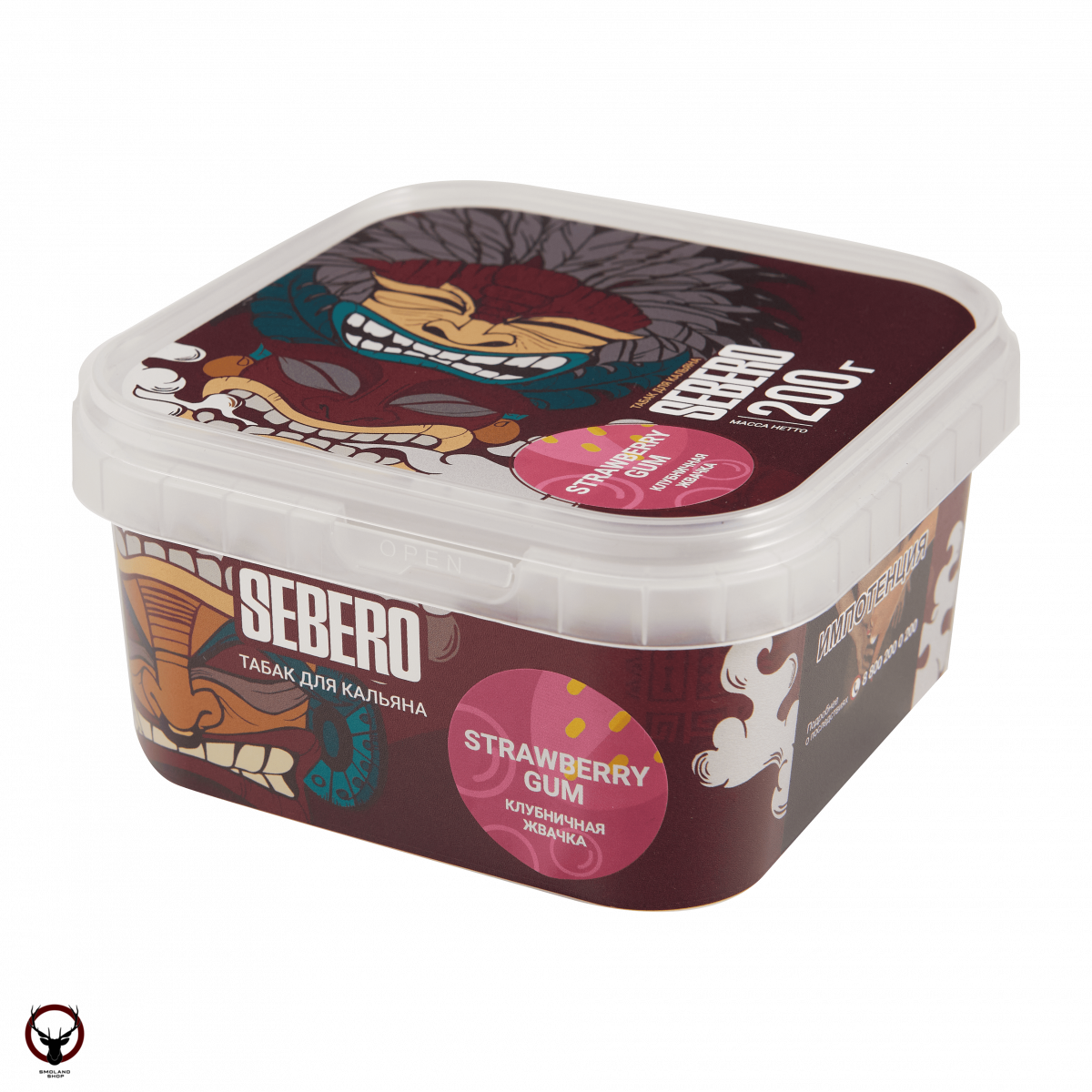 Sebero Strawberry gum 200гр МРК