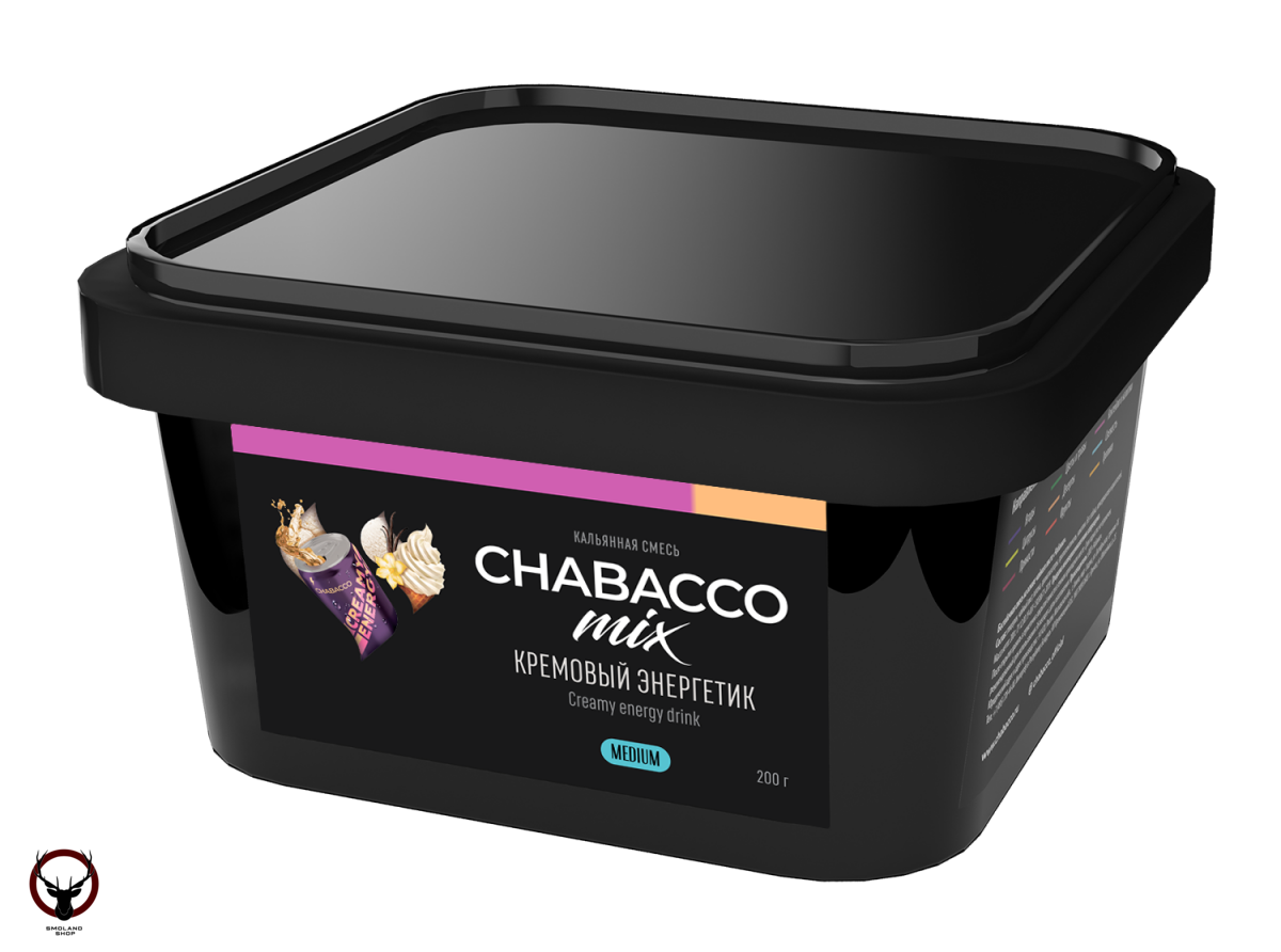 Chabacco Mix MEDIUM Creamy energy drink 200гр МРК