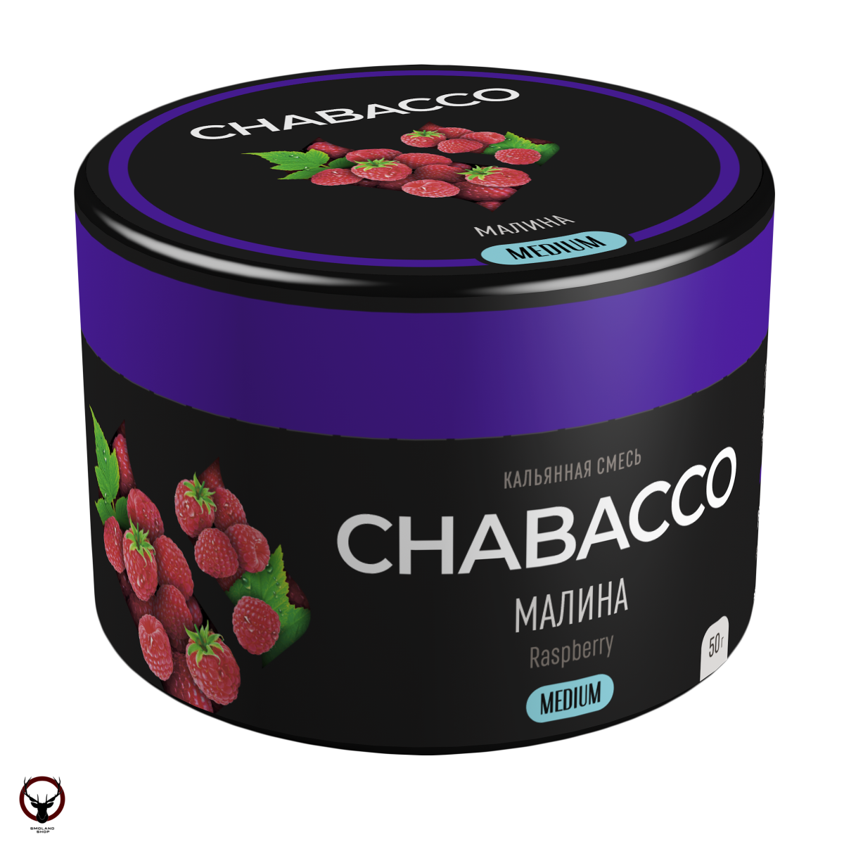 Chabacco MEDIUM Raspberry 50гр МРК