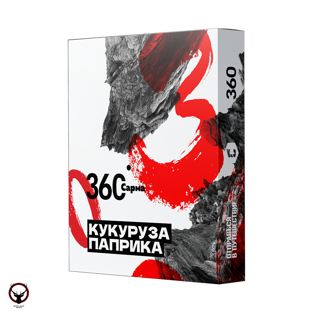 Табак для кальяна "САРМА 360" Кукуруза-Паприка 25гр МРК