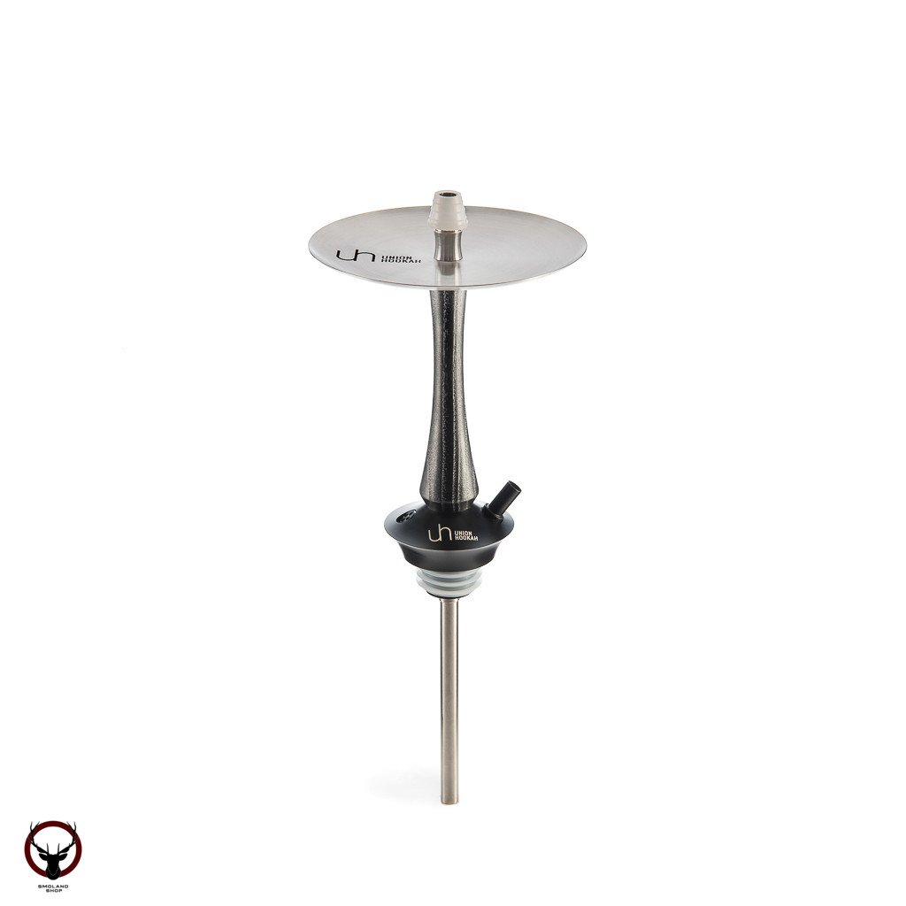 Кальян UNION Sleek Standart black silver (без колбы)