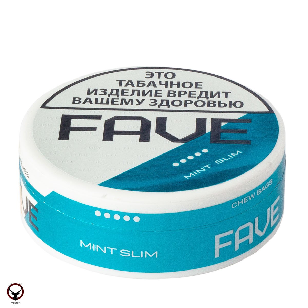Табак жевательный FAVE Mint Slim Chew Bags(10 гр) МРК