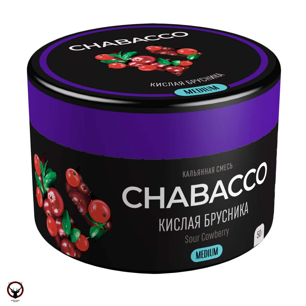 Chabacco MEDIUM Sour cowberry 50гр МРК