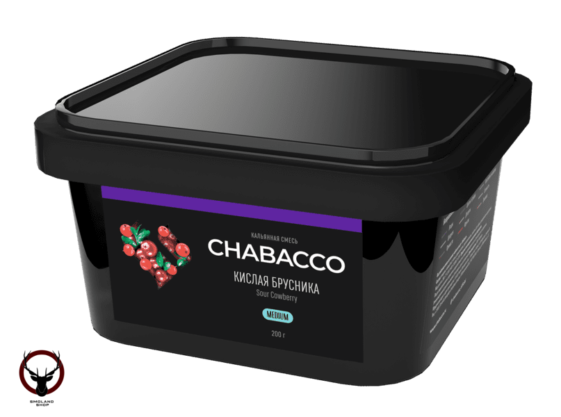 Chabacco MEDIUM Sour cowberry 200гр МРК