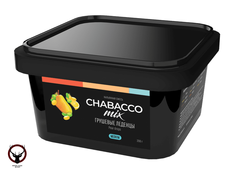 Chabacco Mix MEDIUM Pear drops 200гр МРК