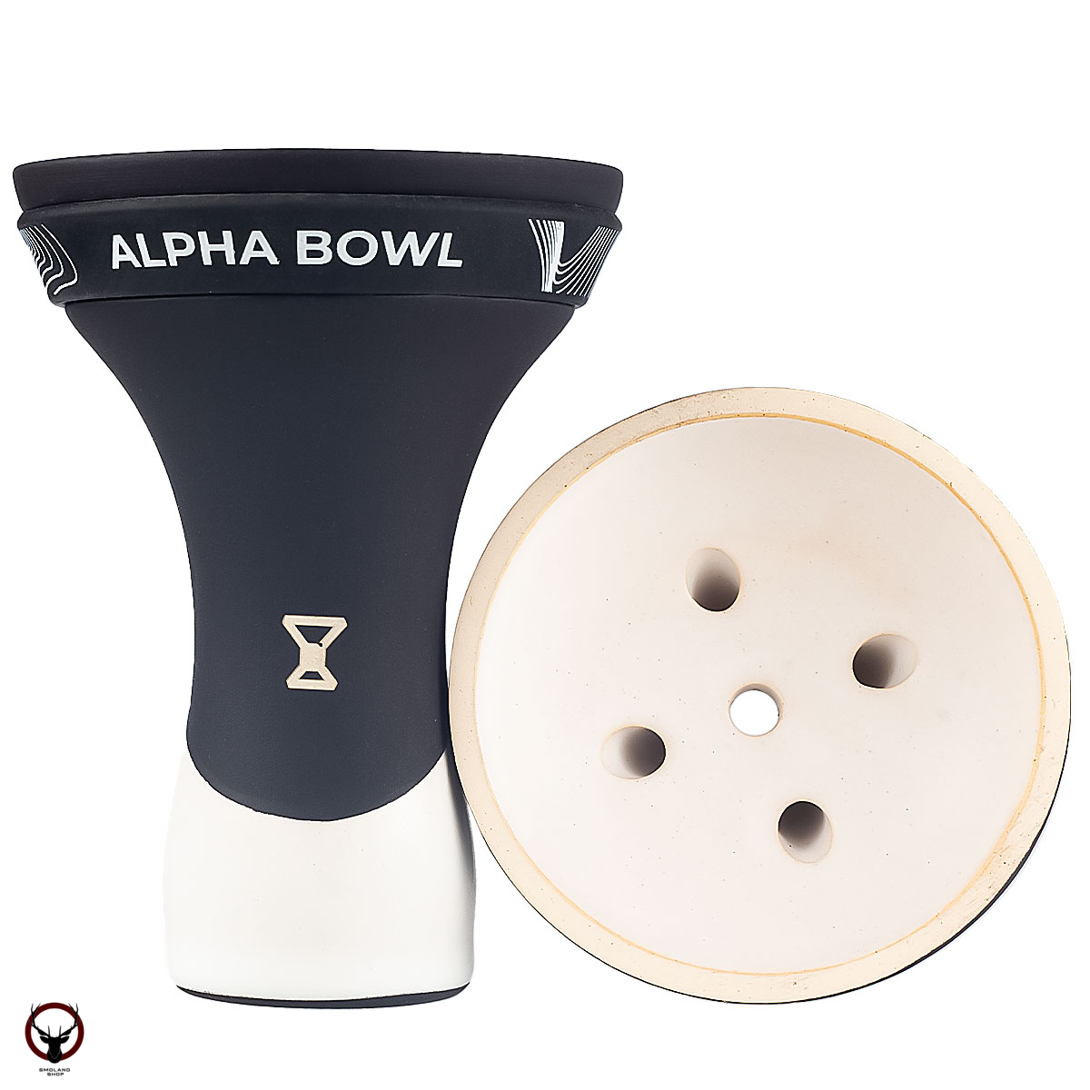 Чаша ALPHA BOWL - Race classic (DF) (White Matte)