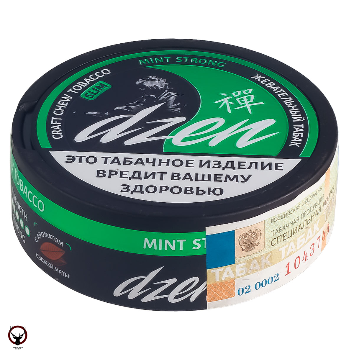 Табак жевательный DZEN STRONG SLIM Mint МРК