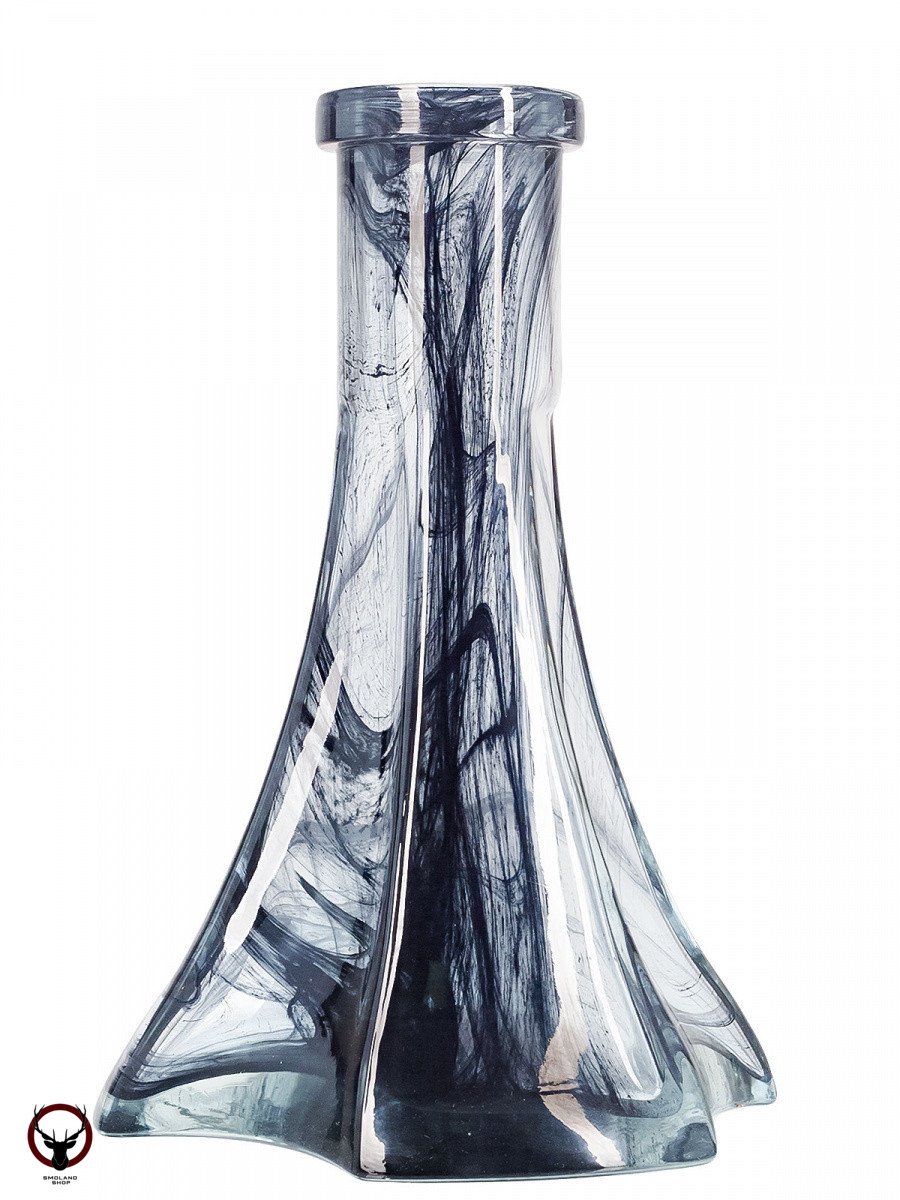 Колба Vessel Glass Пирамида чёрный алебастр