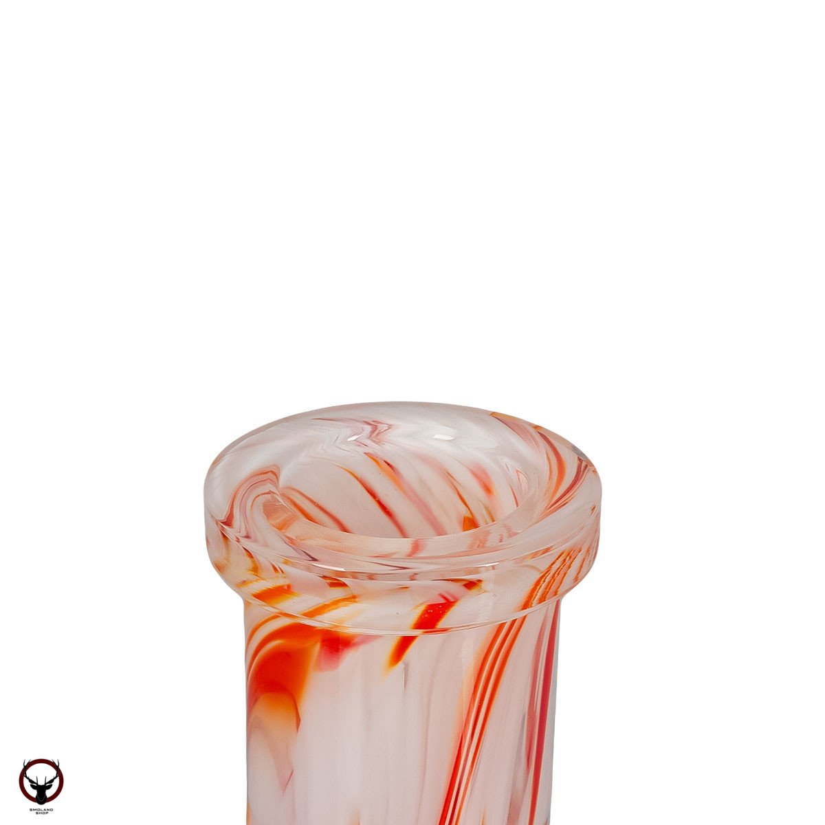 Колба Vessel Glass Пирамида бело-красная крошка