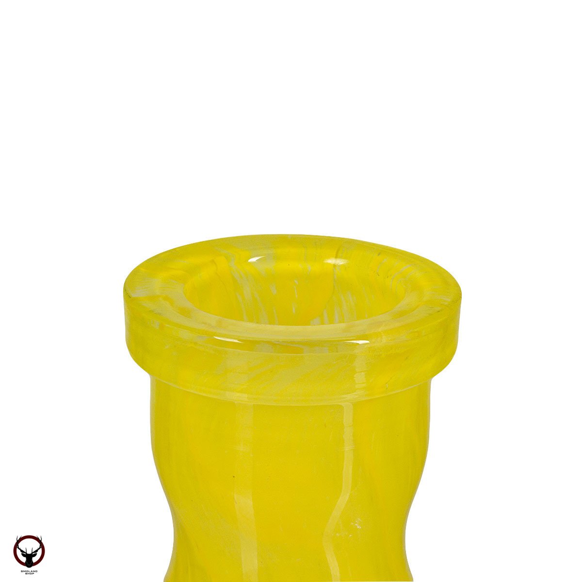 Колба Vessel Glass Волна чёрно-жёлтый алебастр