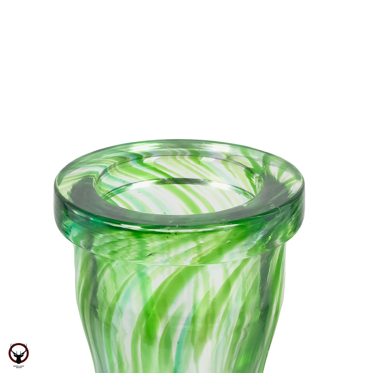 Колба Vessel Glass Волна крошка чёрно-зелёная