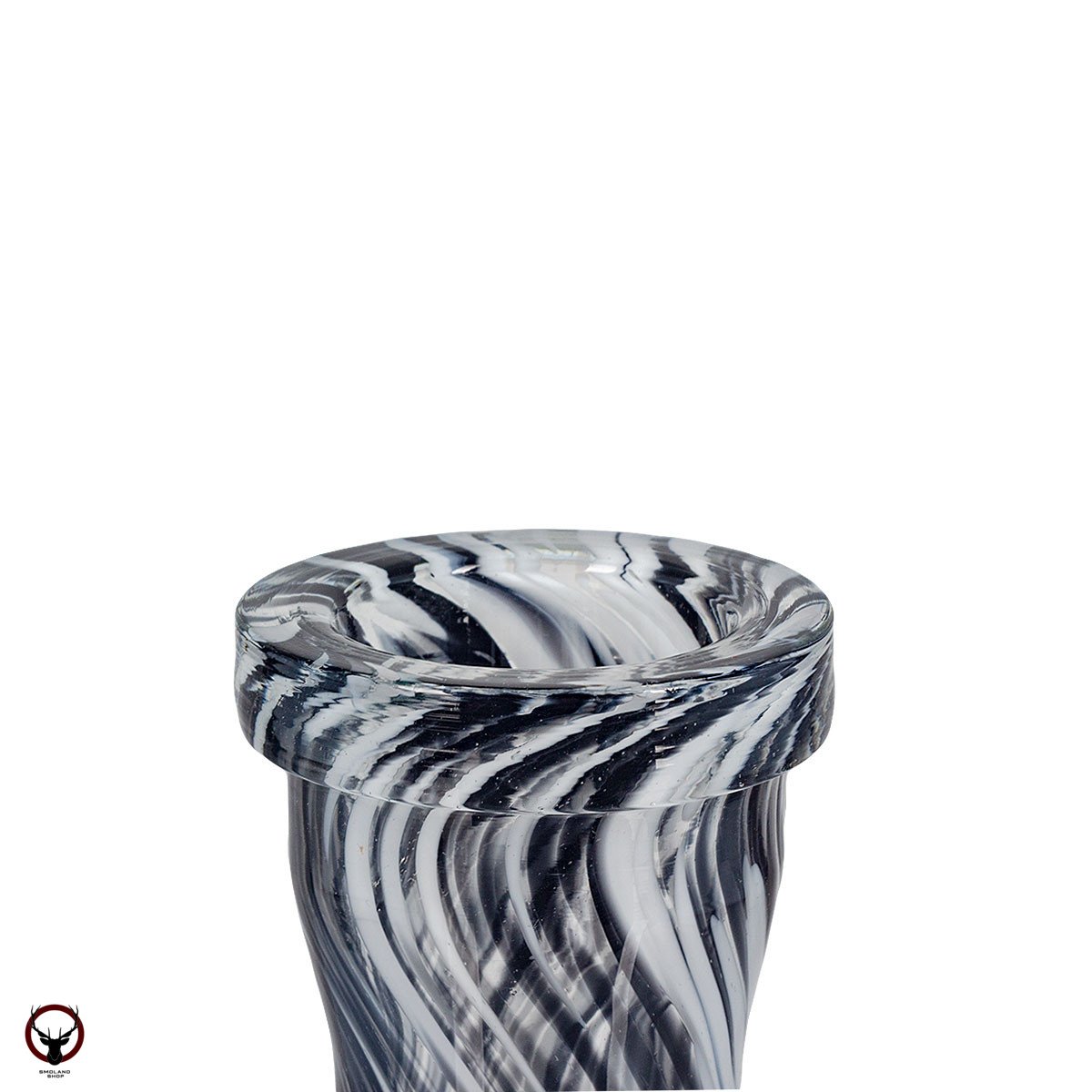 Колба Vessel Glass Волна крошка чёрно-белая