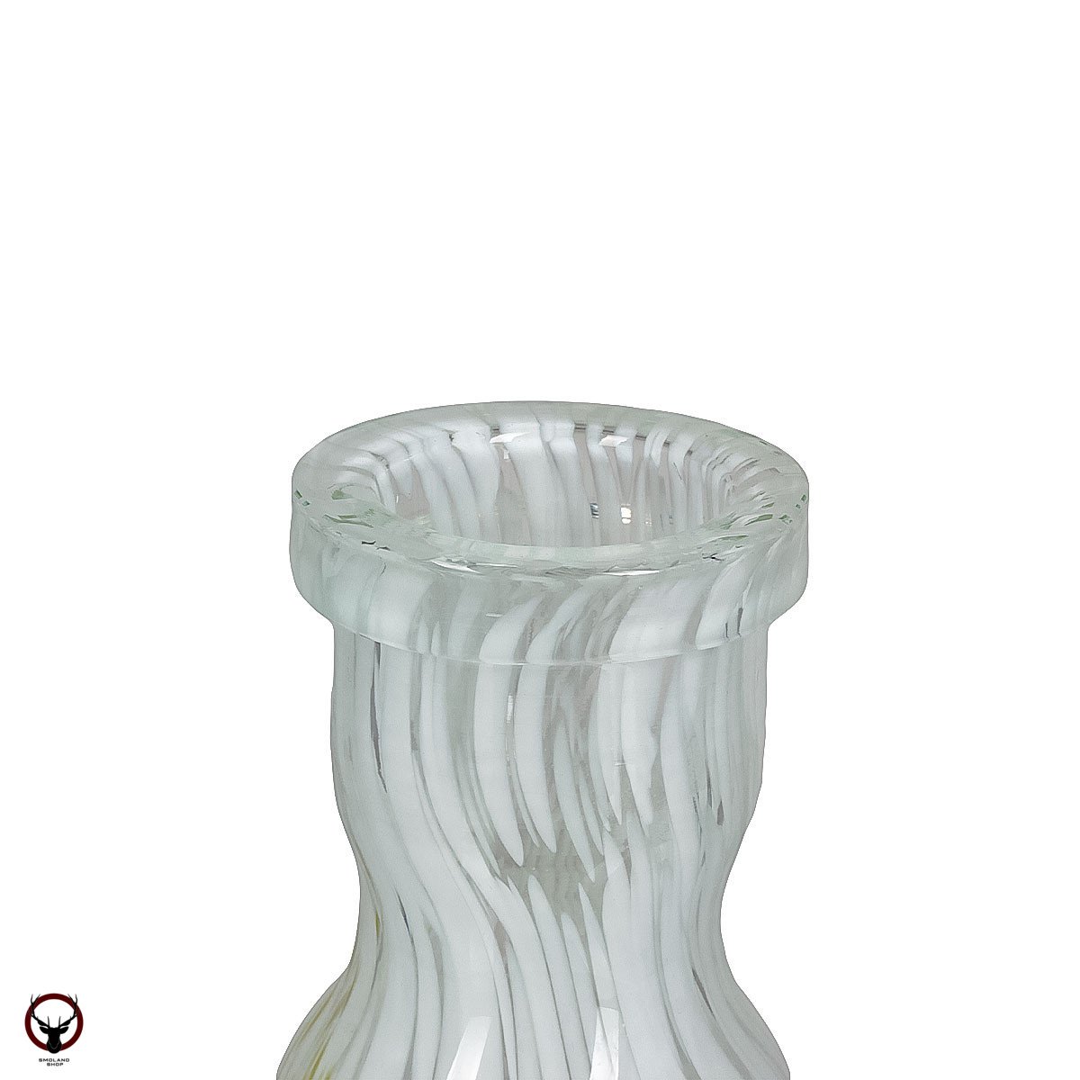 Колба Vessel Glass Волна крошка бело-зелёная