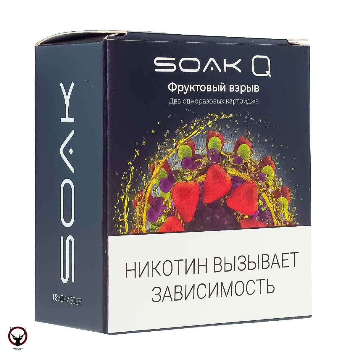 Картридж SOAK Q Фруктовый взрыв (2шт) МРК