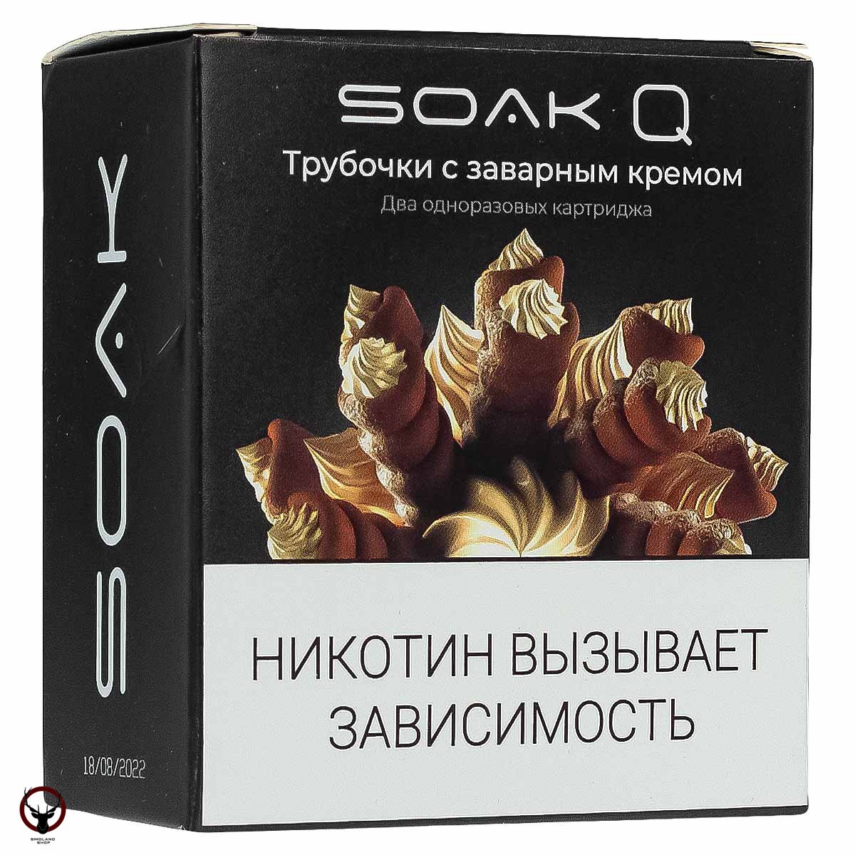 Картридж SOAK Q Трубочки с заварным кремом (2шт) МРК