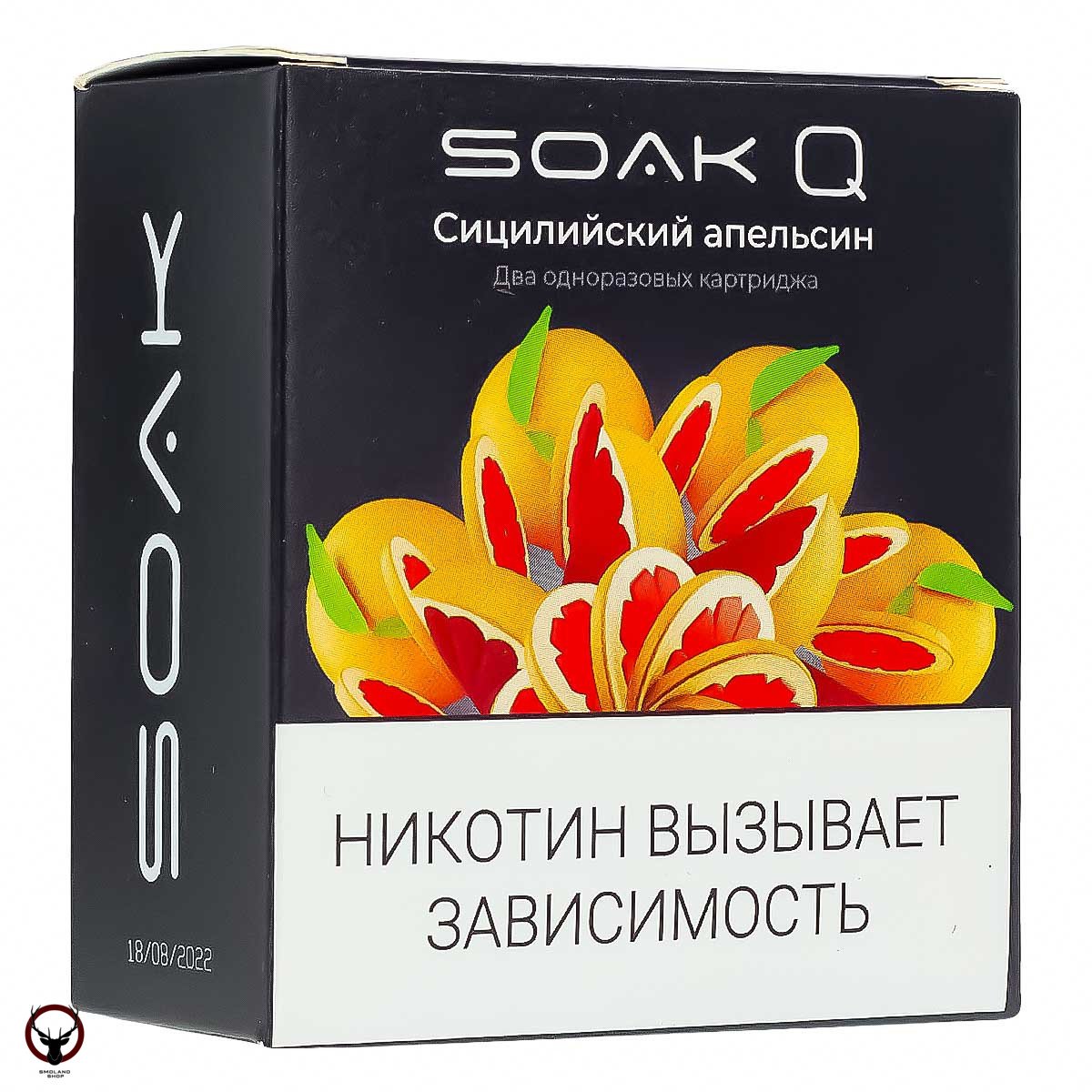 Картридж SOAK Q Сицилийский апельсин (2шт) МРК