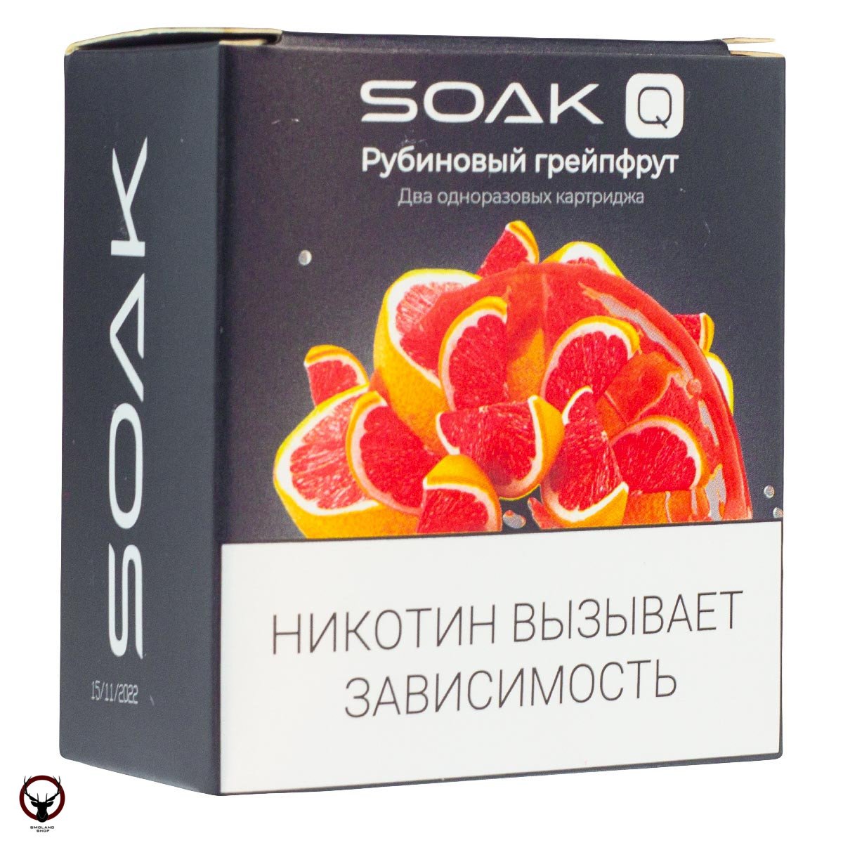 Картридж SOAK Q Рубиновый грейпфрут (2шт) МРК
