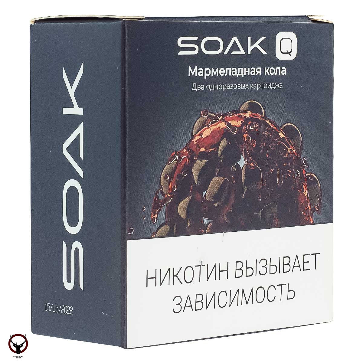 Картридж SOAK Q Мармеладная кола (2шт) МРК