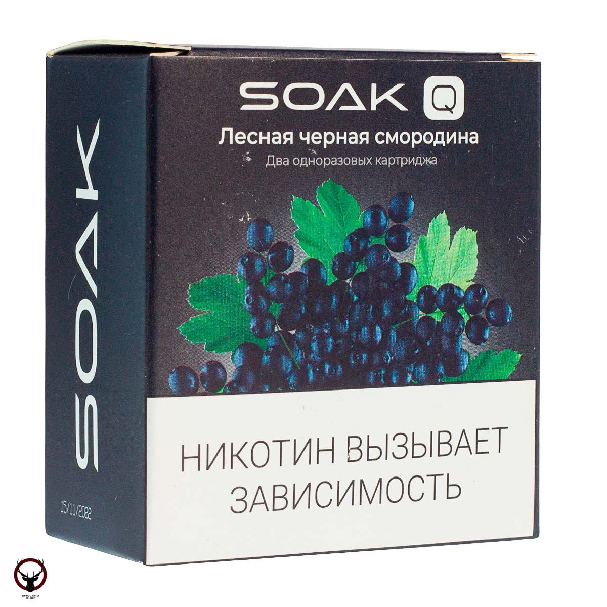 Картридж SOAK Q Лесная чёрная смородина (2шт) МРК