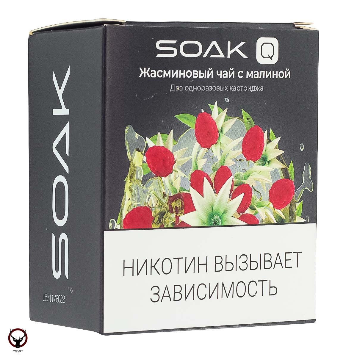 Картридж SOAK Q Жасминовый чай с малиной (2шт) МРК