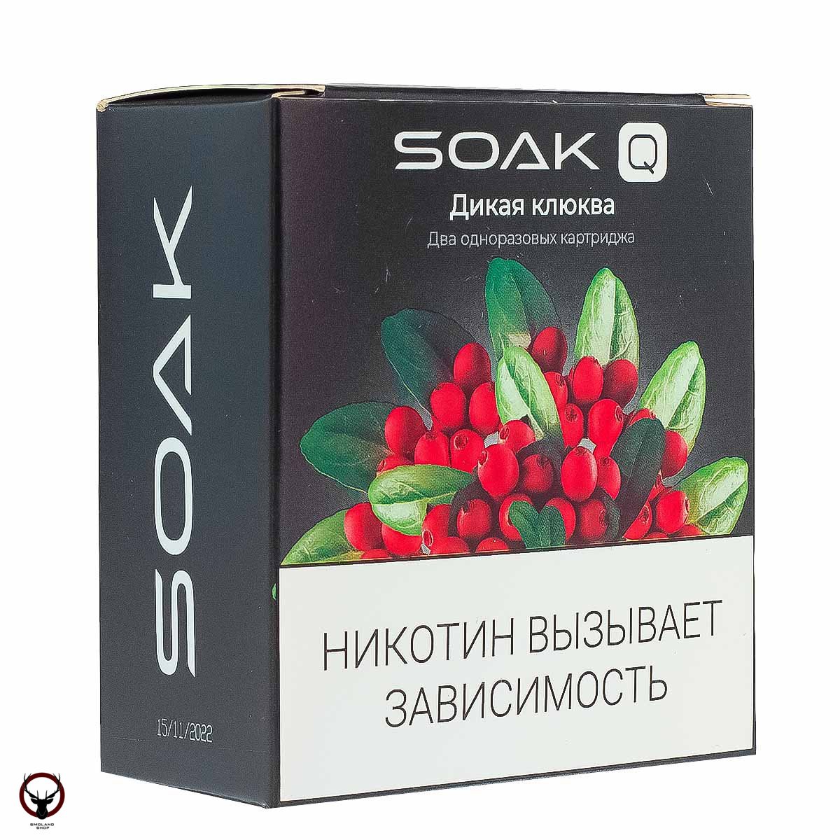 Картридж SOAK Q Дикая клюква (2шт) МРК