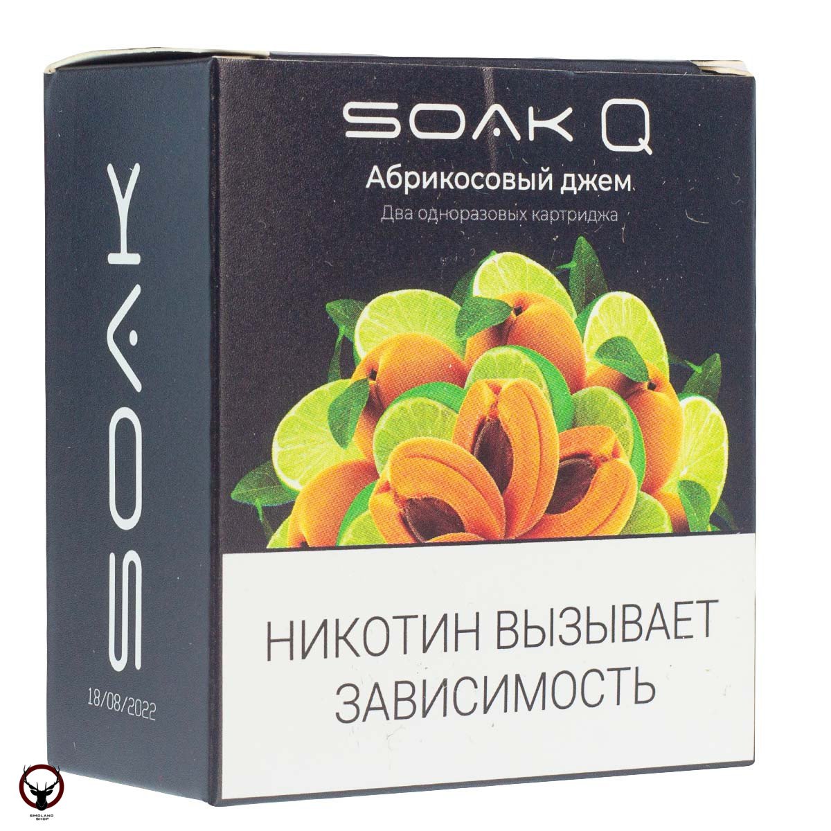 Картридж SOAK Q Абрикосовый джем (2шт) МРК