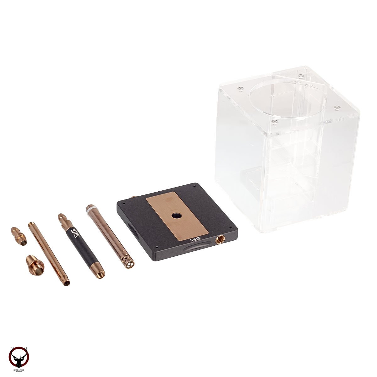 Кальян Hoob Atom Black x Bronze | Комплект Стандарт