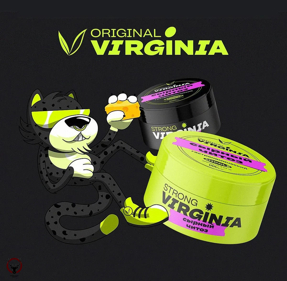 Original Virginia Strong Сырный читоз 100гр МРК