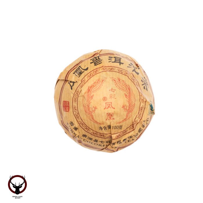 Чай Пуэр Шу Феникс 100 гр (гнездо), 1шт.