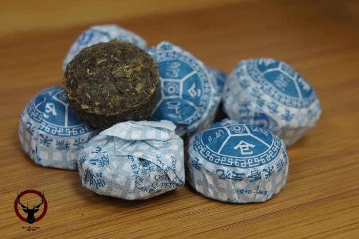 Чай Пуэр Шэн Тоу Ча с рисом (арт.xtc002), 100 гр.м