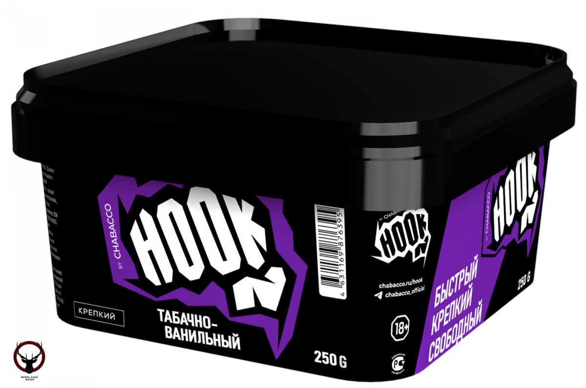 Hook Табачно-ванильный 250гр МРК