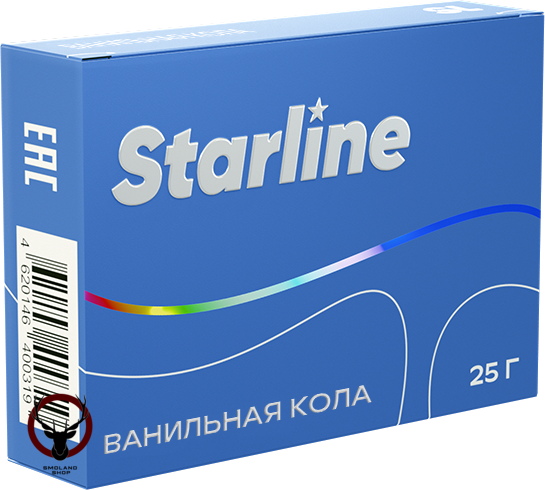 Табак для кальяна Starline "Старлайн" (Ванильная кола), 25 г