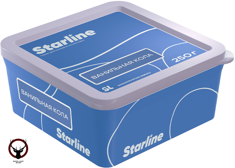 Табак для кальяна Starline "Старлайн" (Ванильная кола), 250 г