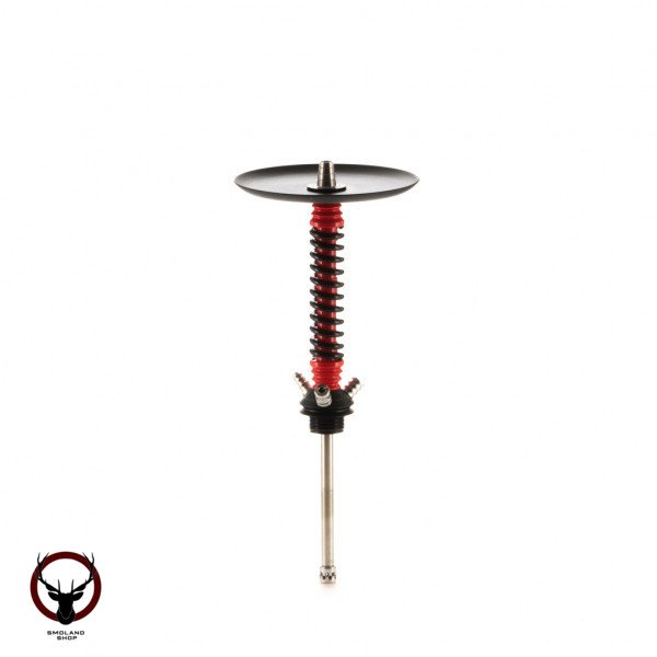 Кальян MAMAY CUSTOMS Coilovers MINI чёрно-красный лак (без колбы) грав.BBS
