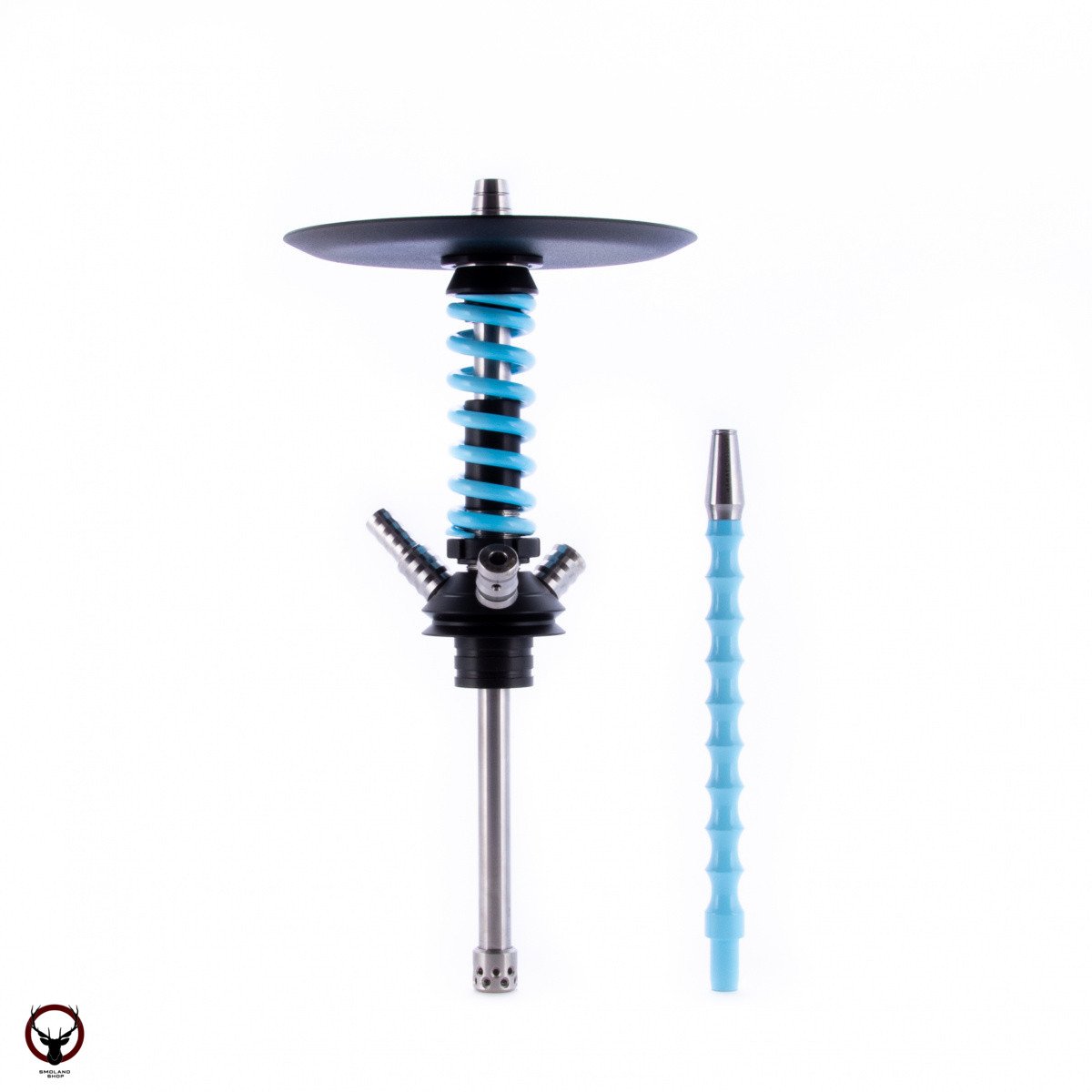 Кальян MAMAY CUSTOMS Coilover Micro голубой (без колбы)