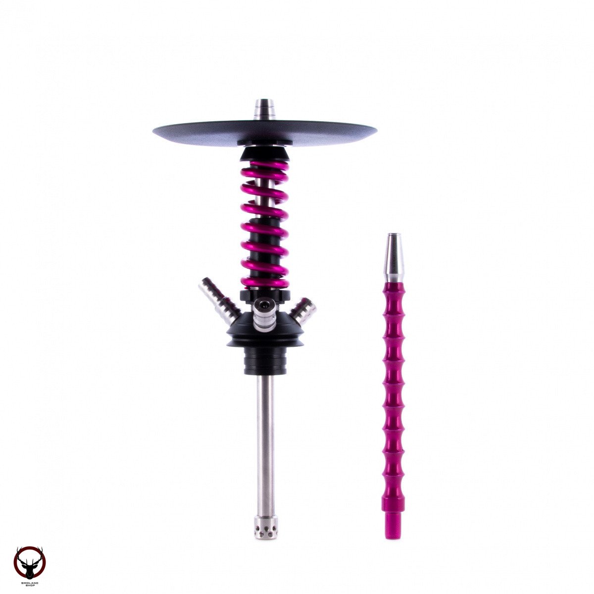 Кальян MAMAY CUSTOMS Coilover Micro розовый лак (без колбы)