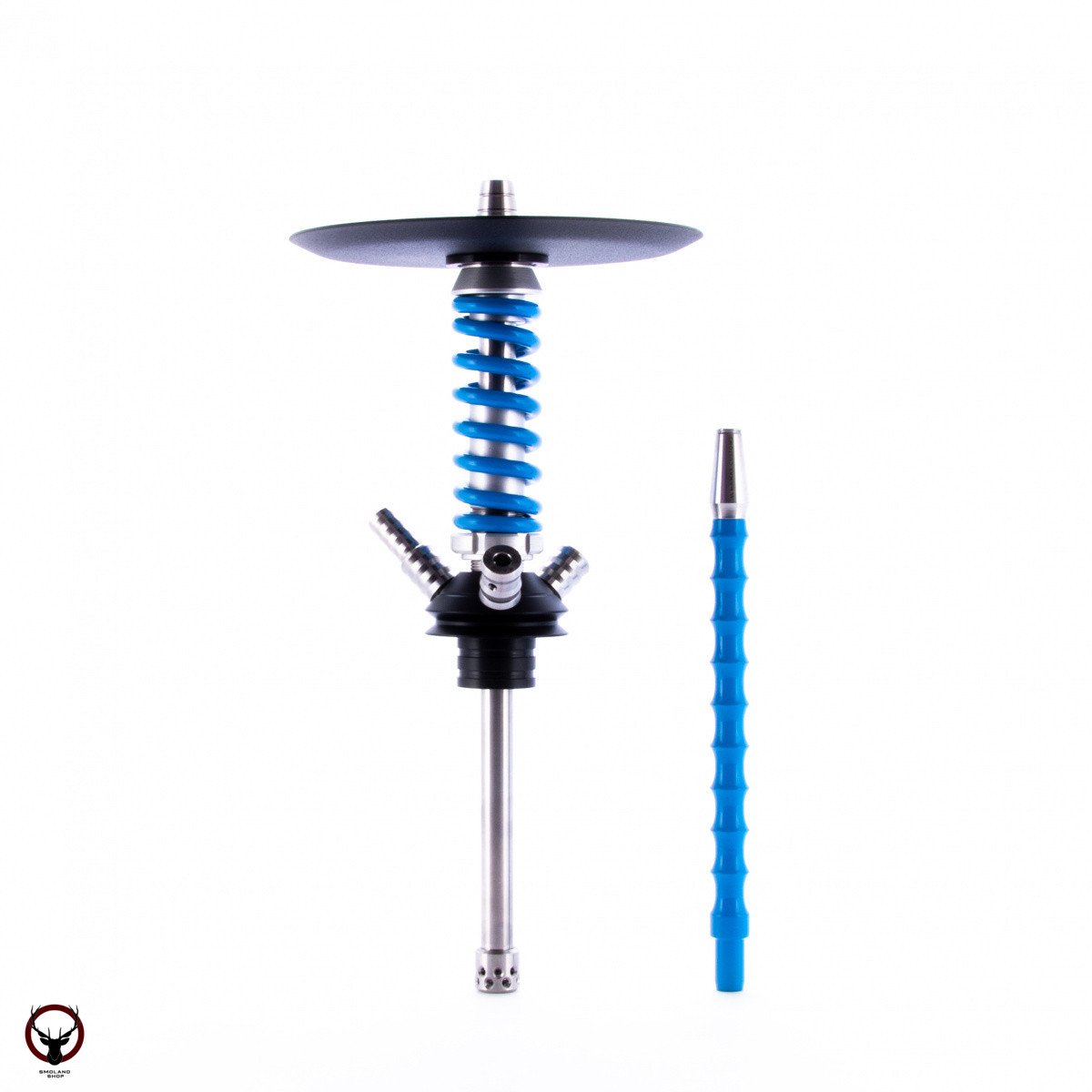 Кальян MAMAY CUSTOMS Coilover Micro серый-синий (без колбы)